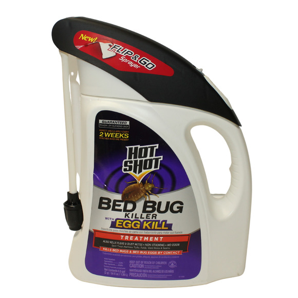 Hot Shot Bed Bug Killer With Egg Kill 1/2 Gallon Ready-To-Use Flip & Go Sprayer - Picture 1 of 2